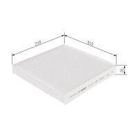 BOSCH 1 987 435 069 Filter, Innenraumluft