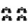 BOSCH 1 987 474 422 Zubehörsatz, Scheibenbremsbelag