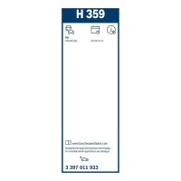 BOSCH 3 397 011 923 Wischblatt