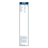 Wischblatt BOSCH 3 397 011 937 650mm Scheibenwischer Twin - 1 Stück