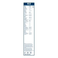 Scheibenwischer Satz BOSCH 3 397 010 413 Twin 600/400mm - 1 Set