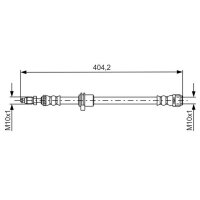 BOSCH 1 987 481 679 Bremsschlauch