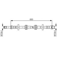 BOSCH 1 987 481 690 Bremsschlauch