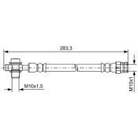 BOSCH 1 987 481 736 Bremsschlauch
