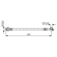 BOSCH 1 987 481 435 Bremsschlauch