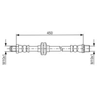 BOSCH 1 987 481 683 Bremsschlauch