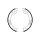 BOSCH 0 986 487 919 Bremsbackensatz, Feststellbremse