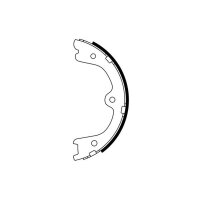 BOSCH 0 986 487 930 Bremsbackensatz, Feststellbremse