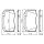 BOSCH 0 986 494 576 Bremsbelagsatz, Scheibenbremse