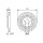 BOSCH 0 986 479 A81 Bremsscheibe