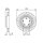 BOSCH 0 986 479 A49 Bremsscheibe