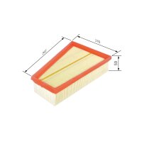 BOSCH F 026 400 380 Luftfilter