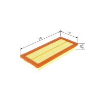 BOSCH F 026 400 382 Luftfilter