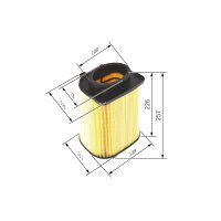 BOSCH F 026 400 480 Luftfilter
