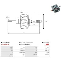 AS-PL AR3025 Läufer, Generator