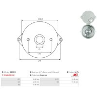 AS-PL SBR5015 Starterdeckel, Vergaser