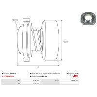 AS-PL SRS0018 Reparatursatz, Starter