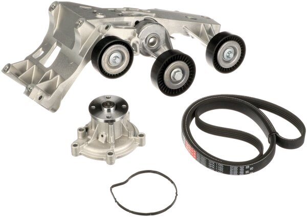 GATES KP25PK1765 Wasserpumpe + Keilrippenriemensatz