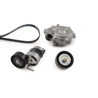 GATES KP116PK1873 Wasserpumpe + Keilrippenriemensatz