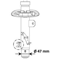 KYB 3338003 Stoßdämpfer