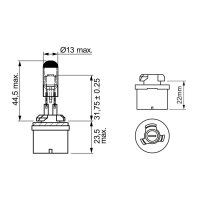 BOSCH 1 987 302 024 Glühlampe, Nebelscheinwerfer