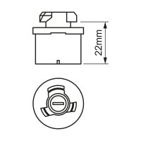 BOSCH 1 987 302 024 Glühlampe, Nebelscheinwerfer