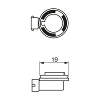 BOSCH 1 987 302 085 Glühlampe, Fernscheinwerfer
