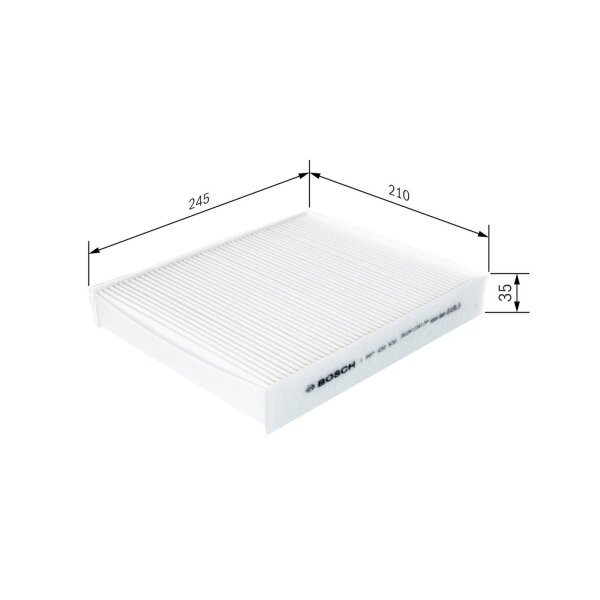 BOSCH 1 987 432 539 Filter, Innenraumluft