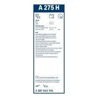 BOSCH 3 397 013 741 Wischblatt
