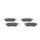 BOSCH 0 986 494 679 Bremsbelagsatz, Scheibenbremse