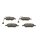 BOSCH 0 986 494 680 Bremsbelagsatz, Scheibenbremse