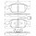 BOSCH 0 986 494 680 Bremsbelagsatz, Scheibenbremse