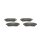 BOSCH 0 986 494 685 Bremsbelagsatz, Scheibenbremse