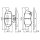 BOSCH 0 986 494 687 Bremsbelagsatz, Scheibenbremse