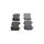 BOSCH 0 986 494 693 Bremsbelagsatz, Scheibenbremse