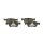 BOSCH 0 986 494 695 Bremsbelagsatz, Scheibenbremse
