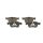 BOSCH 0 986 494 696 Bremsbelagsatz, Scheibenbremse