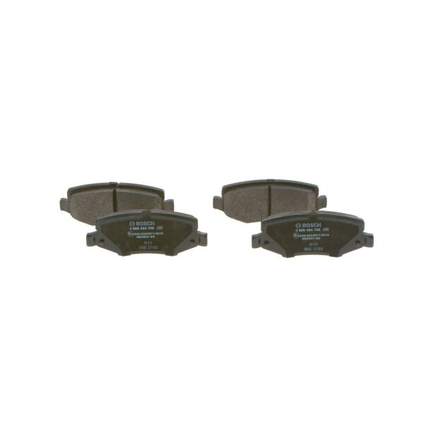 BOSCH 0 986 494 706 Bremsbelagsatz, Scheibenbremse