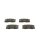 BOSCH 0 986 494 707 Bremsbelagsatz, Scheibenbremse