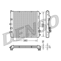 DENSO DRM07003 Kühler, Motorkühlung