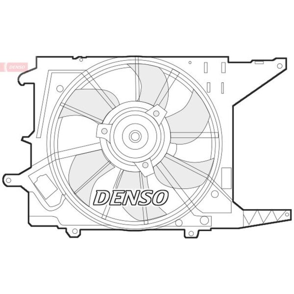 DENSO DER37003 Lüfter, Motorkühlung