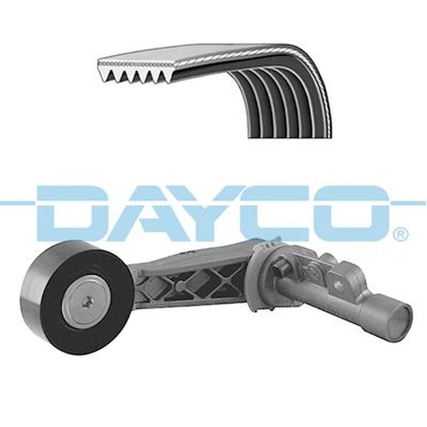 DAYCO KPV222 Keilrippenriemensatz