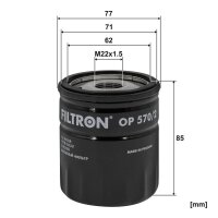 FILTRON OP 570/2 Ölfilter