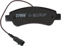 TRW GDB2068 Bremsbelagsatz, Scheibenbremse