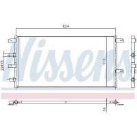 NISSENS 61966 Kühler, Motorkühlung
