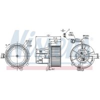 NISSENS 87109 Innenraumgebläse