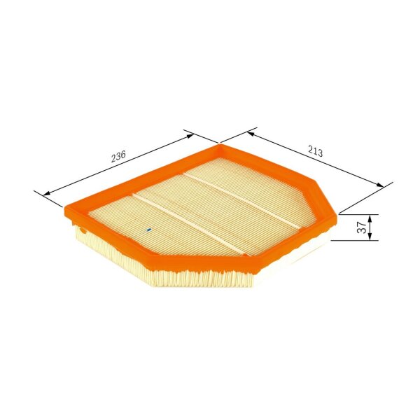BOSCH F 026 400 508 Luftfilter