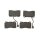 BOSCH 0 986 494 539 Bremsbelagsatz, Scheibenbremse