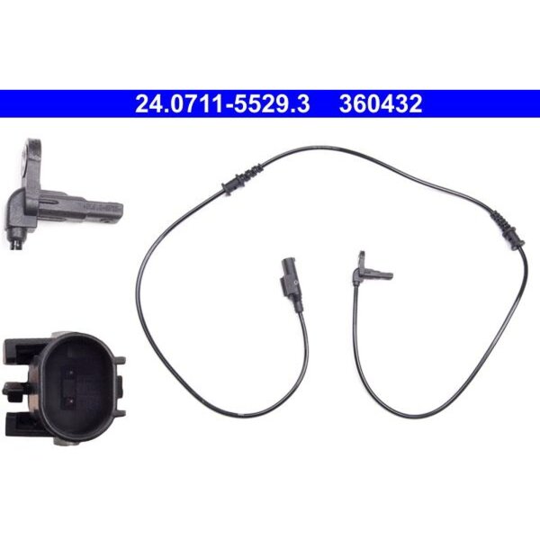 ATE 24.0711-5529.3 Sensor, Raddrehzahl