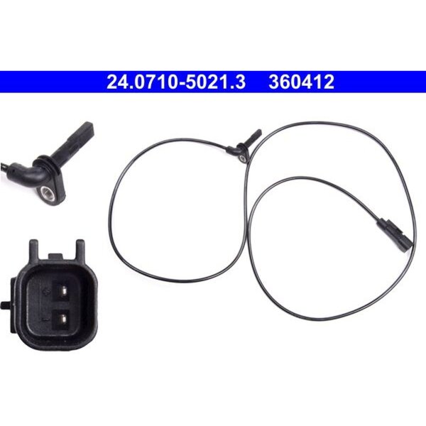 ATE 24.0710-5021.3 Sensor, Raddrehzahl